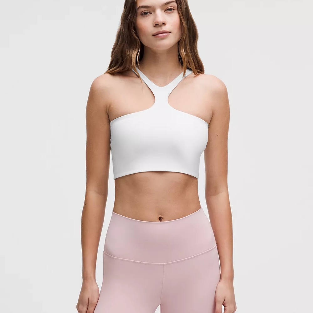 Lululemon Bend This Vneck And Racer 2 Sided Sports Bra